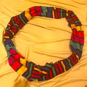 H&M Rainbow Stripe Scarf